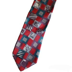 Vintage Valentino Pietro Italian Silk Tie